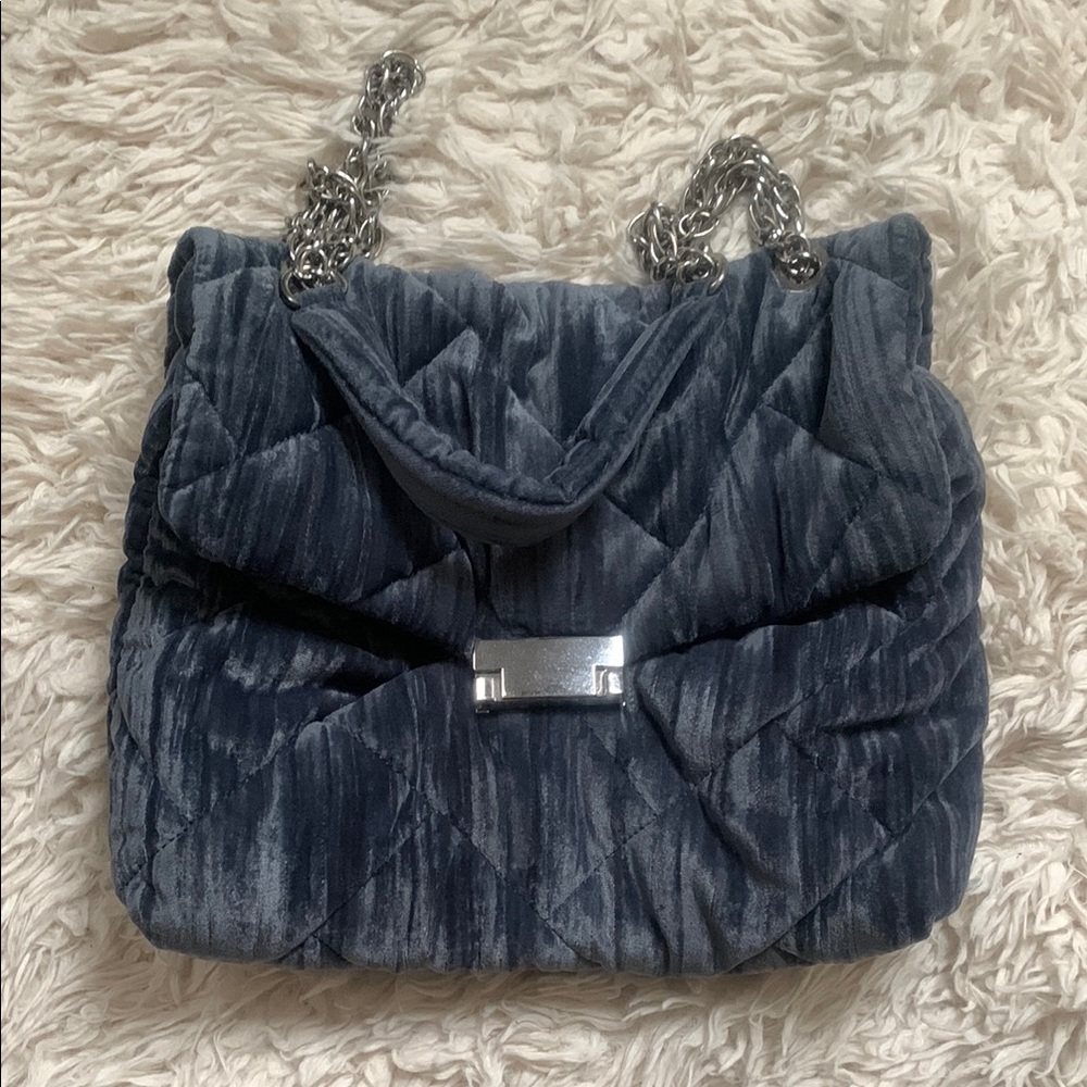 Elegant Quilted Velvet Bag